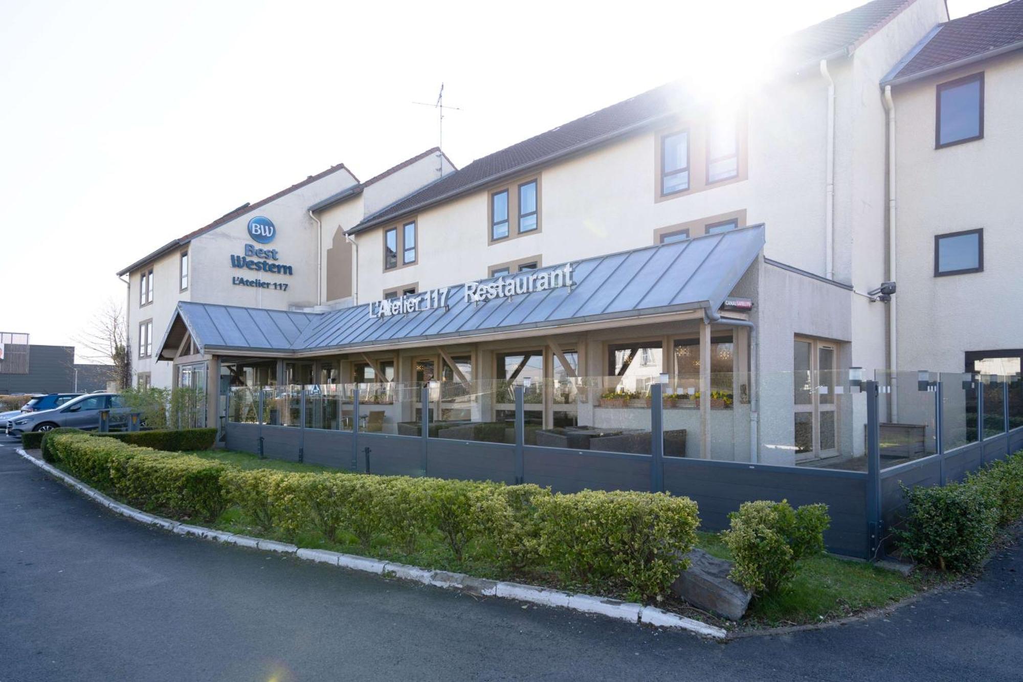 Best Western L'Atelier 117 Мобюж Екстериор снимка